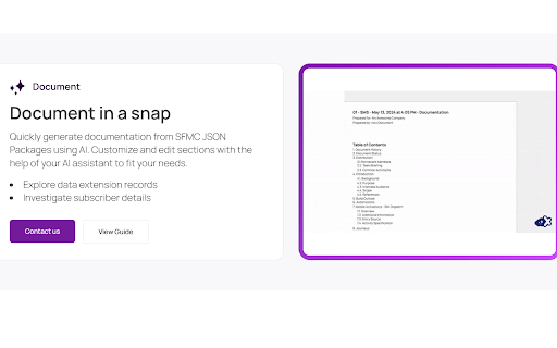 MCX - Marketing Cloud eXtension :: 🚀 Fill critical gaps in Salesforce Marketing Cloud with MCX!