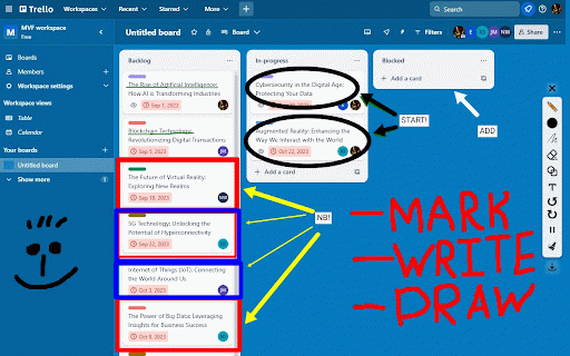 Draw on Screen :: Draw, highlight, and annotate on any webpage with Draw on Screen — the simplest way to comment as you browse!