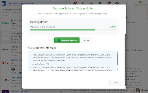 HiringMirror - Reflect Your best Self to 500M+ active recruiters globally. :: The better way to job search. Quick apply and autofill job applications in one click. Track jobs, companies & more!