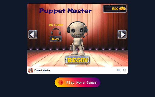 Puppet Master Game - Craft Magical Puppets and Conquer the Stage! :: Unleash your creativity in Puppet Master, a magical browser game of strategic puppet battles!