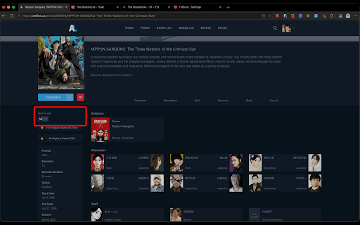 TMSync :: Automatically track what you watch and keep your trackers up to date.