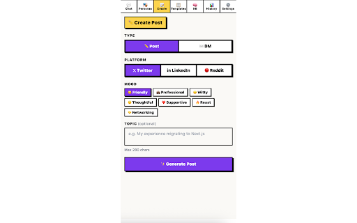 Voxily: AI Reply & Comment Generator for LinkedIn, X & Reddit :: Replies and comments in your voice on LinkedIn, X and Reddit. Drafts inside the reply box; you edit and send. Never auto-posts.