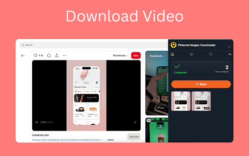 Pinterest Images Downloader - Pinterest Video Downloader :: Save Pinterest photos & videos in one click — ideal for creators, bloggers & collectors. Easy, fast, and hassle-free downloader.
