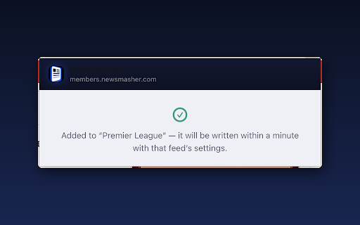 NewsMasher Clipper :: Turn any article you are reading into a post on your own site, in your voice. One click sends it to your NewsMasher keyword feed.