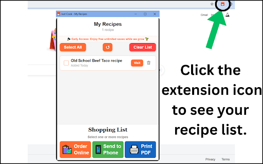 Just Cook - Recipes From Any Site Instantly :: Cook faster without ads, videos, scrolling or signups