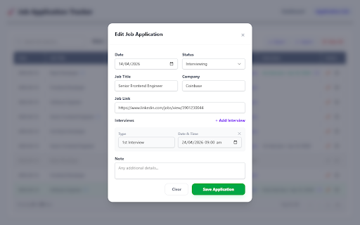 Job Application Tracker :: 🚀 Streamline your job search with the ultimate Job Application Tracker.
Automatically capture listings from your favorite career…