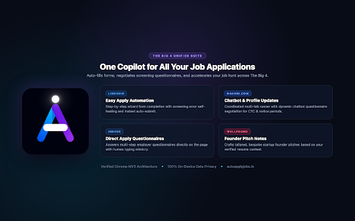 ApplyAI Pro :: AI-powered job application assistant with compliance features.