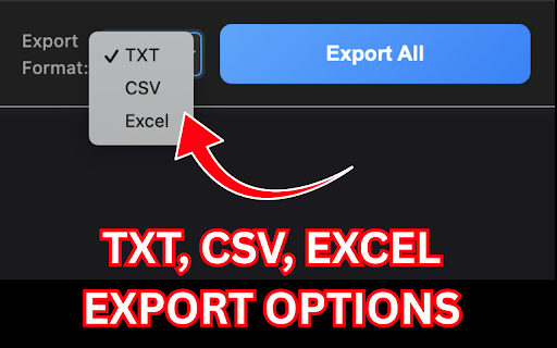 Email Extractor — Lead Finder & Contact Scraper on Any Page :: Extract emails, find leads & scrape contacts from any website. LinkedIn, company sites, directories — boost your sales everywhere!