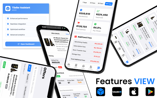 TSeller - Takealot Research Extension :: Essential companion for TSeller web. Enables fast product loading and seamless inventory management.