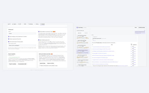 ChatPanel — Privacy-First AI Agent :: Works with Claude Code, Codex or any AI agents & local/remote models — a privacy-first side panel for meetings, chats & notes.