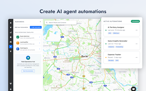 Lead Mapper :: Visualize customer locations and manage routes on a map directly inside your CRM