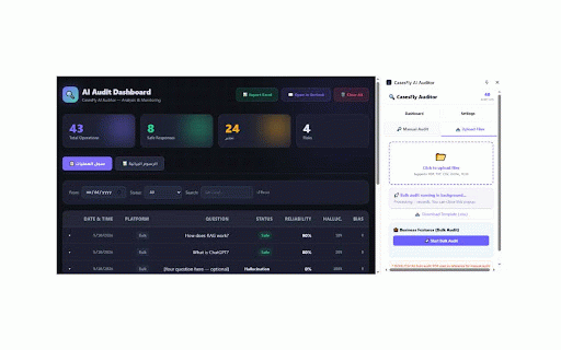 CasesFly AI Auditor :: Stop AI Hallucinations with CasesFly AI Auditor.
CasesFly AI Auditor is the essential companion for businesses and individuals…