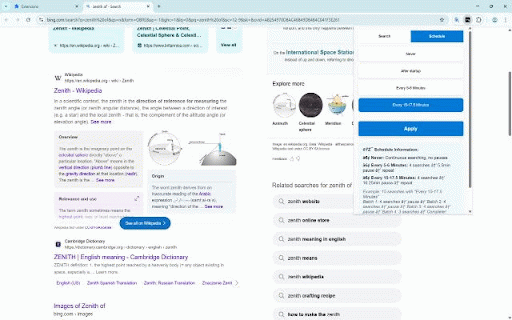 Bing Search Helper :: automating daily Bing searches with realistic, secure and Highlight time-saving benefits for users