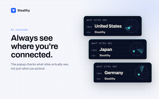 Stealthy :: Access blocked websites with a click of a button.
