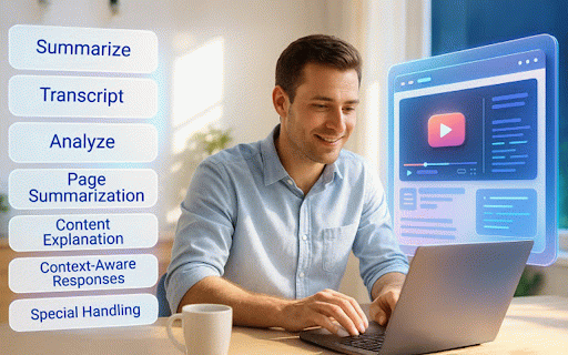 ChatGPT Assistant Pro :: Advanced AI assistant with YouTube analysis, smart suggestions, and interactive features