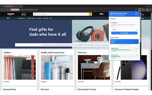 Veri.im - Page Checker :: Your second opinion before you click. Get instant safety checks and AI inspections to browse with confidence.