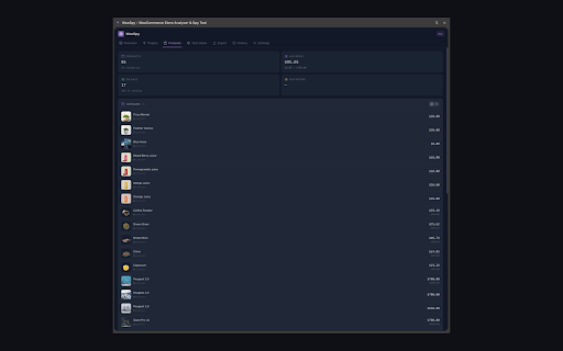 StoreSleuth - WooCommerce Store Analyzer :: Instantly reveal any WooCommerce store's theme, plugins, tech stack, and products. The ultimate WooCommerce intelligence tool.