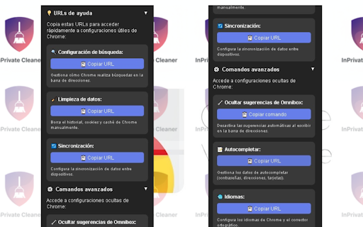InPrivate Cleaner :: Mantén tu historial limpio. Elimina automáticamente contenido adulto de Chrome. Gratis para siempre.