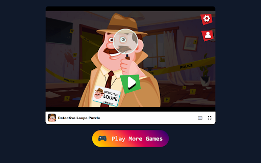 Detective Loupe Puzzle Game - Uncover Clues and Solve Mysteries! :: Explore hidden-object adventures with Detective Loupe Puzzle, a free Chrome extension! 🔍