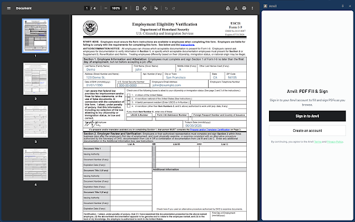 Anvil: PDF Fill & Sign :: Detect any PDF as you browse, fill it with Anvil's AI field detection, and sign it when the document needs a signature.