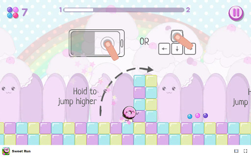 Sweet Run Game - Explore a world where sweets come to life! :: Embark on a sweet adventure in this charming endless arcade runner, playable offline and free!