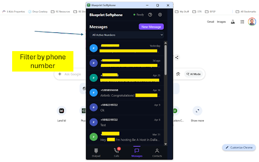 Blueprint Softphone :: Professional softphone with background listening and click-to-dial. Built on Twilio.