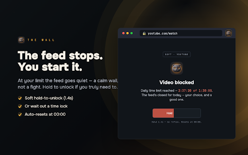 WatchCat :: WatchCat tracks screen time and sets limits. Free mode stays local; paid account sync is optional and consent-based.