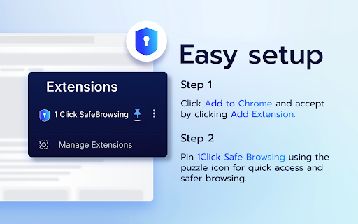 1Click Safe Browsing :: 1Click Safe Browsing alerts you to potentially unsafe websites using anti-malware and anti-phishing filters while you browse the web