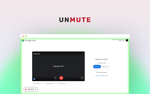 UnMute :: Be informed while you are on mute or unmute