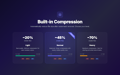 AI Watermark Remover Pro :: Remove AI watermarks from Gemini, ChatGPT & Gamma downloads