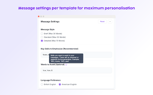Recruiter OutreachPro :: Recruiter OutreachPro helps makes Linkedin sourcing easy. Create personalised messages in seconds, whilst remaining in control.