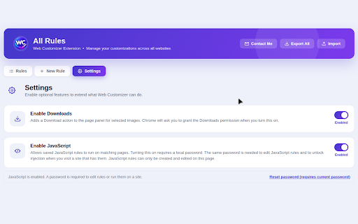 Web Customizer :: Customize any website - change colors, hide elements, edit text, and apply custom styles and javascript