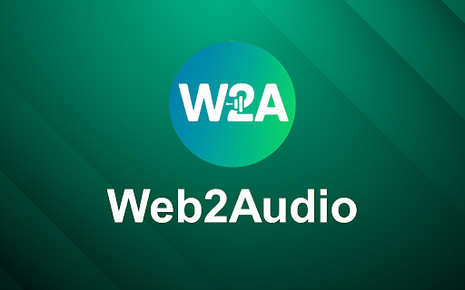 Web2Audio :: Convert any webpage into an AI-powered audio summary with premium text-to-speech voices