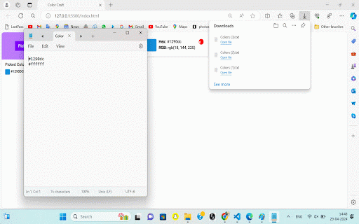 Color Craft :: Make choosing colors on Chrome easy and fun!