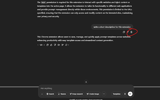 ChatGPT Prompt Father :: Enhance ChatGPT with templates, prompts, shortcuts, smart suggestion with typing — boost productivity right inside ChatGPT.