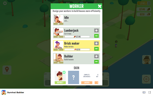 Survival Builder Game - Build your dream island from scratch! :: Rebuild society after a solar flare in this thrilling offline city builder for Chrome!