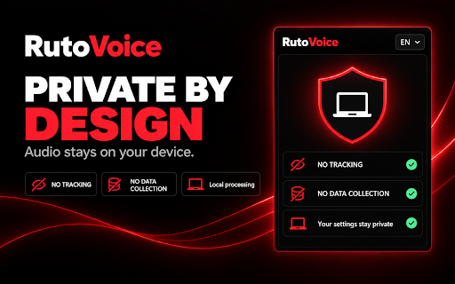 RutoVoice Volume Booster :: Boost Chrome volume up to 2000%, balance loudness automatically, and tune sound with a 10-band equalizer. No data collection.