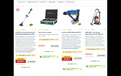 Alza Dni Kupónový Filter :: Pokročilý filter produktov na Alza počas Alza Dní podľa kupónových kódov s vlastnými percentami