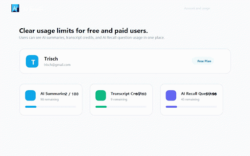 AI Recall :: Save useful pages to AI Recall and ask your bookmarks from the browser.