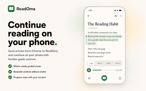 ReadOma - Immersive Reader :: Immersive guided reading for everything: blogs, articles, YouTube videos, and more. Plus, AI highlights find key points instantly.