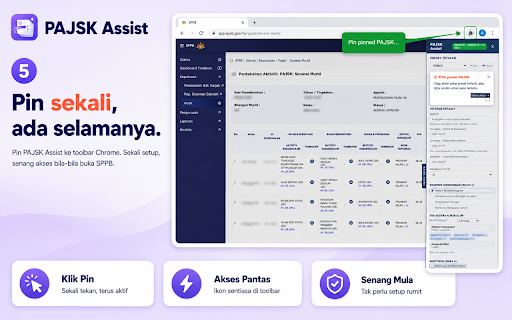 PAJSK Assist :: Automate pengisian PAJSK di SPPB — jimat masa guru kelas