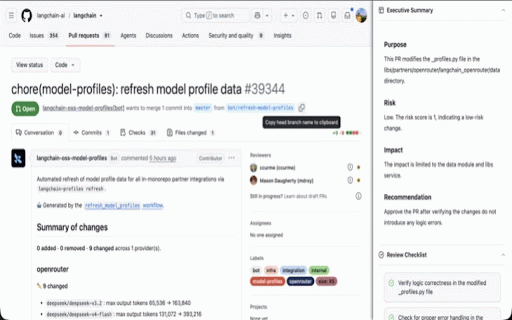 PRScope :: GitHub PR Intelligence Platform