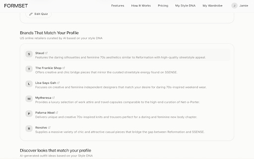 Pin to Formset :: Pin outfits from any product page to your Formset wardrobe