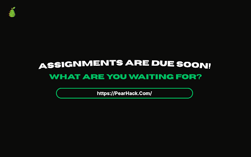 PearHack for Chrome :: Bypass restrictions during assessments without detection. Log in with PearHack.com!