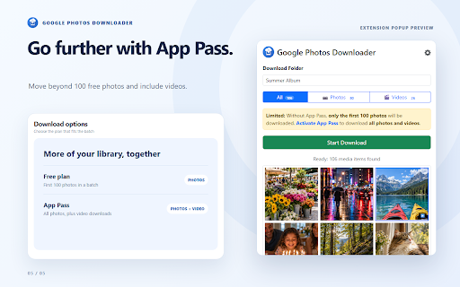 Google Photos Downloader :: Bulk photo and video downloads for Google Photos