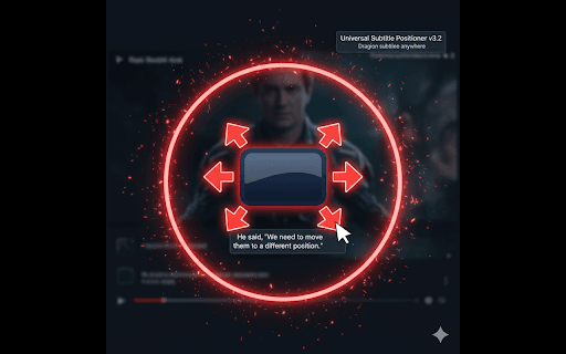 Universal Subtitle Positioner :: Position subtitles anywhere on any streaming platform