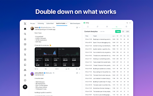 Witty :: Grow on 𝕏 without the grind