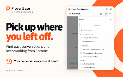 ProvenBase Command :: ProvenBase Command Center in your browser