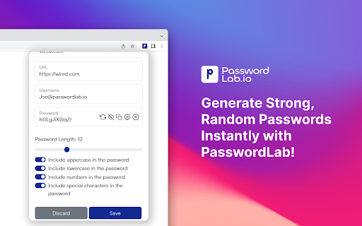 PasswordLab - Self-hosted password manager :: PasswordLab is a self-hosted password manager designed for businesses & enterprises. This browser extension is a part of our…