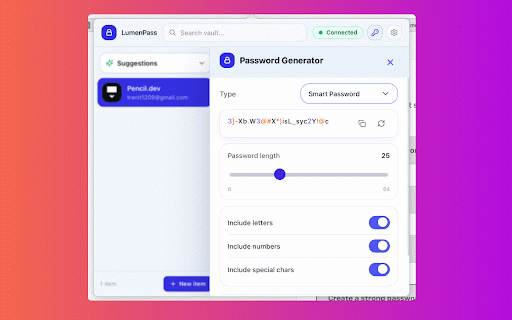 LumenPass - Password Manager :: Autofill passwords from LumenPass Desktop – the secure, privacy-first password manager.